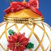 Collections Etc Festive Trinket Box Ornaments - 3 of 3