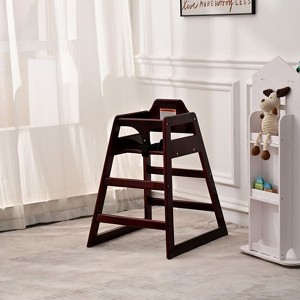 FONTOI Breast Feeding Accessories Kit, Portable Feeding with Perimeter Rail, Baby Booster Seat, Compact Toddler Chair, Brown, 22.9"*29.2"*20" - 1 of 4