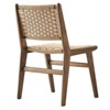 Modway Saoirse Woven Rope Wood Dining Side Chair - Set of 2 - 4 of 4