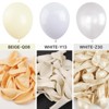 PartyWoo Balloons White Matte 36 18 12 10 5 Inch 127 pcs - 4 of 4
