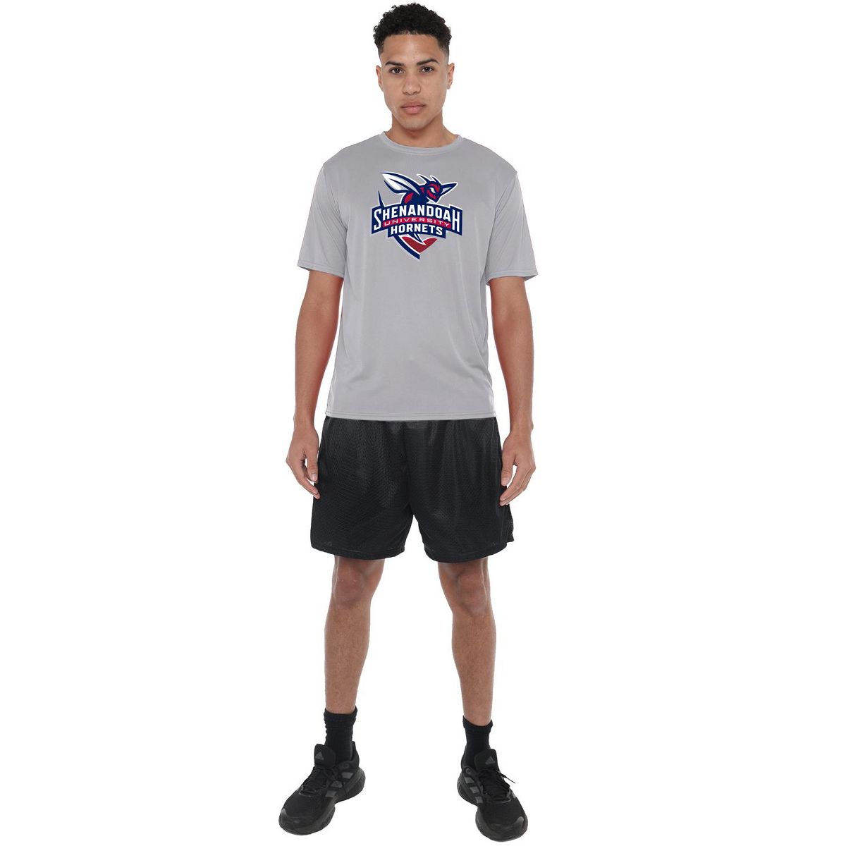 Men's Shenandoah University Men's Sport Active T-Shirt Primary Logo - thumbnail 3