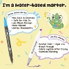 Ohuhu Markers: 160 Colors Brush Pens Dual Brush Fine Tip Drawing Pens Water-Based Coloring Markers with Carrying Case - Maui - Black - 4 of 4
