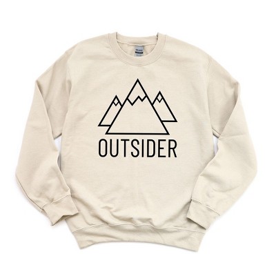 Simply Sage Market Women's Graphic Sweatshirt Outsider Mountains