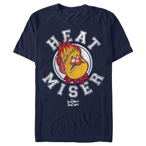 Men's The Year Without a Santa Claus Heat Miser Stamp T-Shirt - 1 of 4