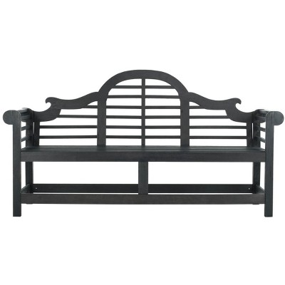 Khara Bench - Dark Slate Gray - Safavieh. : Target