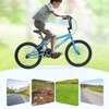 DSVIMOY Freestyle Kids Bike, 20 Inch Single Speed Children's Bicycle for Boys Girls Age 7+ Years, Blue, 55.12"*25.2"*37" - 2 of 4