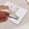 Unique Bargains Portable Mirror Light Nail Clipper Kit 1 Set - 2 of 4
