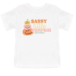 The Juniper Shop SmileyWorld Sassy Little Pumpkin Toddler Short Sleeve Tee - 1 of 4