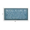 Slickblue Inspirational Wood Wall Sign – Life Is A Ride Quote – Rustic Decor Accent – 9x18 Inches, Multi Color Options - 3 of 3
