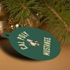 Cal Poly Mustangs Logo Aluminum Holiday Christmas Tree Ornament - 4 of 4
