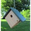 JCS Wildlife Cedar & Poly Wren, Chickadee, & Warbler Birdhouse - 4 of 4