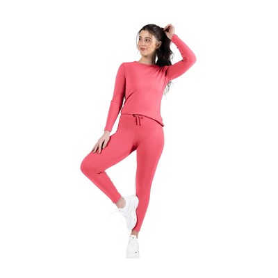 Kickoff Thermal Underwear for Women Long Johns for Women Thermal Top Bottom Fleece Lined Base Layer Set Moisture-Wicking Pajamas Cold Weather