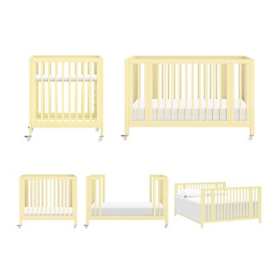 Babyletto Rolli 9-in-1 Convertible All-Stages Crib with Bassinet & Toddler Bed Kits