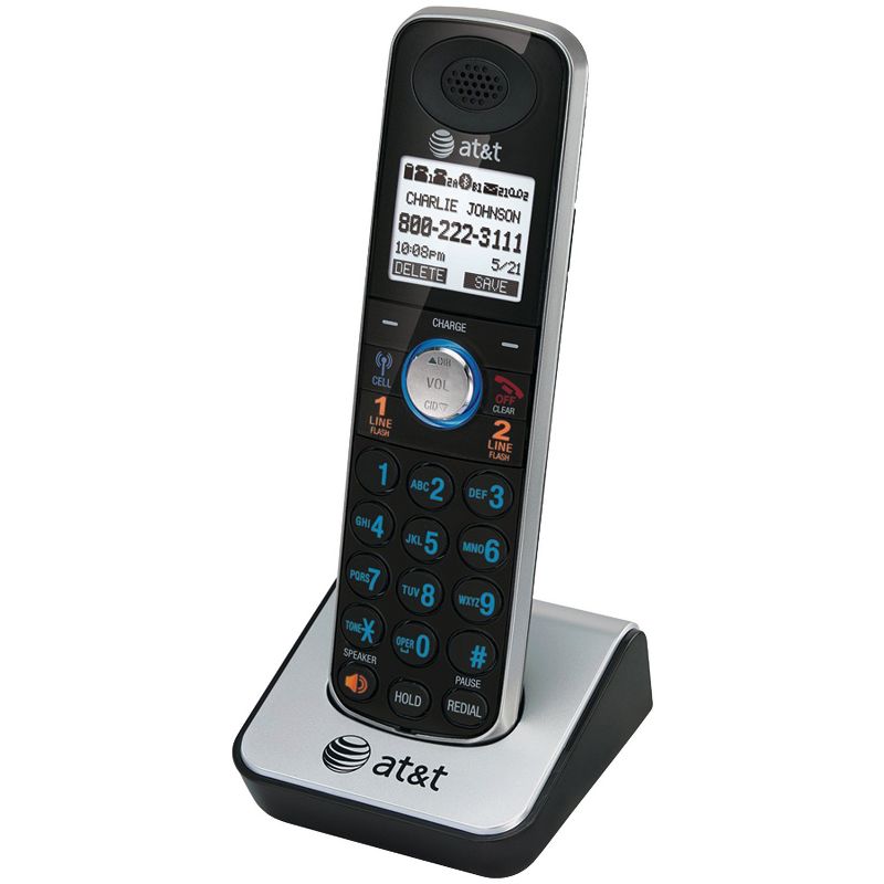AT&T® DECT 6.0 Cordless Accessory Handset with Caller ID/Call Waiting for AT&T TL86109, 2 of 5