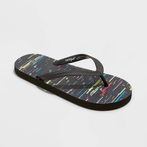 Black cat flip flops - shoes for kids and adults - NHP International