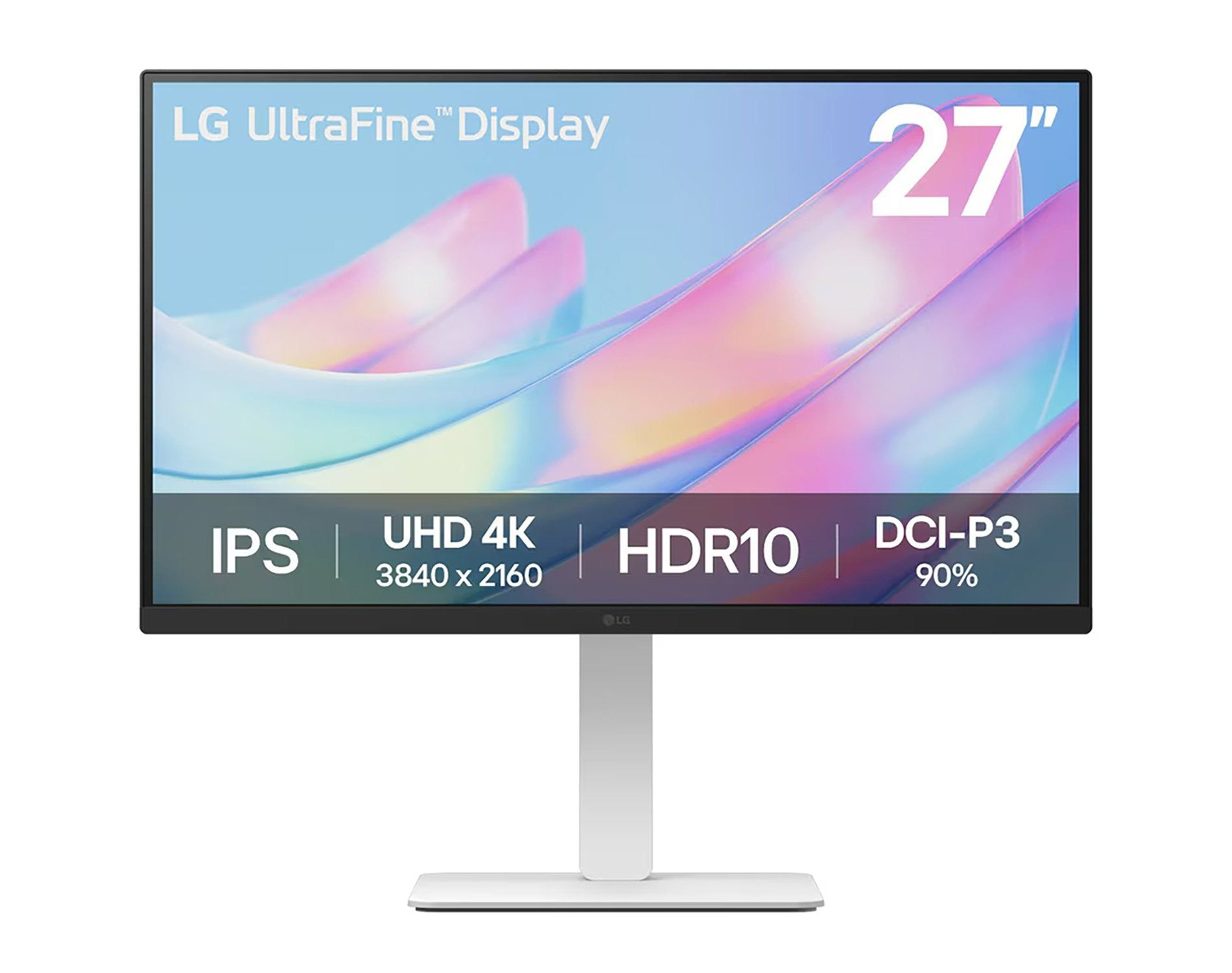 LG 27" 4K UHD UltraFine HDR10 IPS Monitor with Borderless Design