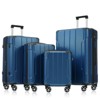 6-Piece Hardshell Luggage Set with TSA Lock, Expandable Lightweight Suitcases with Spinner Wheels - ModernLuxe - 2 of 4