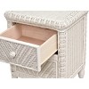 Sea Winds Santa Cruz 2 Drawer Nightstand w/ Glass Top - 4 of 4