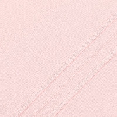 King Size Blush Pink Embroidered Hypoallergenic Microfiber Pillowcase