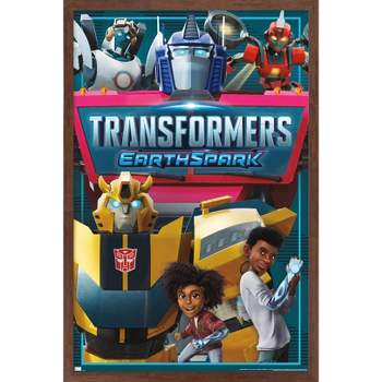 Trends International Transformers: Earthspark - Group Framed Wall Poster Prints