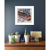 Lake Life Canoe by Kate Sherrill, Ready to Hang Framed Print, White Frame - 2 of 3