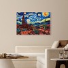 Art Remedy Desert Night Stars Impressionism Wall Art Framed - 2 of 4