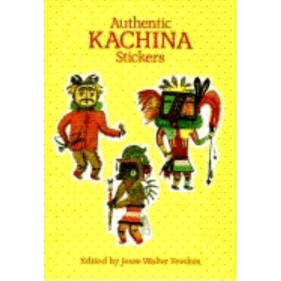 Authentic Kachina Stickers - (Pocket-Size Sticker Collections) by  Jesse Walter Fewkes (Paperback)