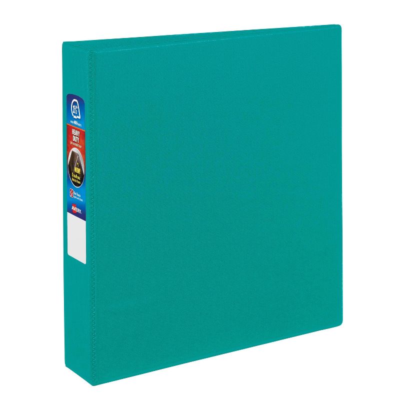 1.5&#34; Ring Binder Clear Cover Heavy Duty Green - Avery, 5 of 6