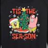 Women's - SpongeBob SquarePants - Tis The Season Lightweight French Terry Wide Neck Long Sleeve Shirt - 2 of 4