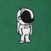 Dalix Astronaut Embroidery Relaxed Hoodie Soft Fleece Sweatshirt Fit Lounge Mens - 2 of 4