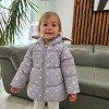 Rokka&Rolla Infant Toddler Girls' Fleece Puffer Jacket-Baby Warm Winter Coat - 4 of 4