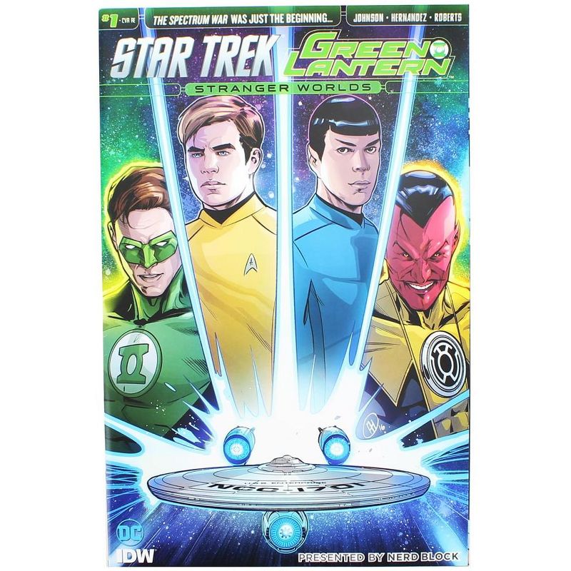 IDW Publishing Star Trek & Green Lantern Stanger Worlds Comic Book Issue # 1, 1 of 2