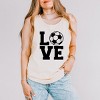 Simply Sage Market Love Soccer Garment Dyed Tank - 2 of 3