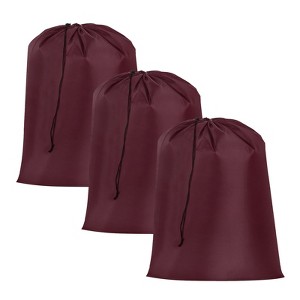Unique Bargains Heavy Duty Oxford Fabric Tear Resistant Extra Large Laundry Bag 3 Pcs - 1 of 3
