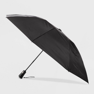 Totes InBrella Reverse Close ECO Compact Umbrella - Black