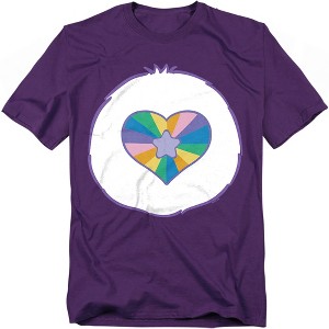 Men's Care Bears Cousins Noble Heart Horse Belly T-Shirt - 1 of 4