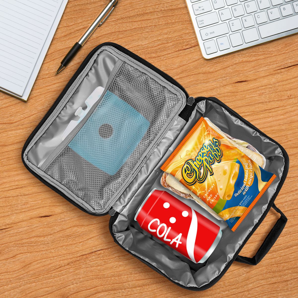 A Nightmare On Elm Street Logo Insulated Soft Sided Lunch Box - thumbnail 5
