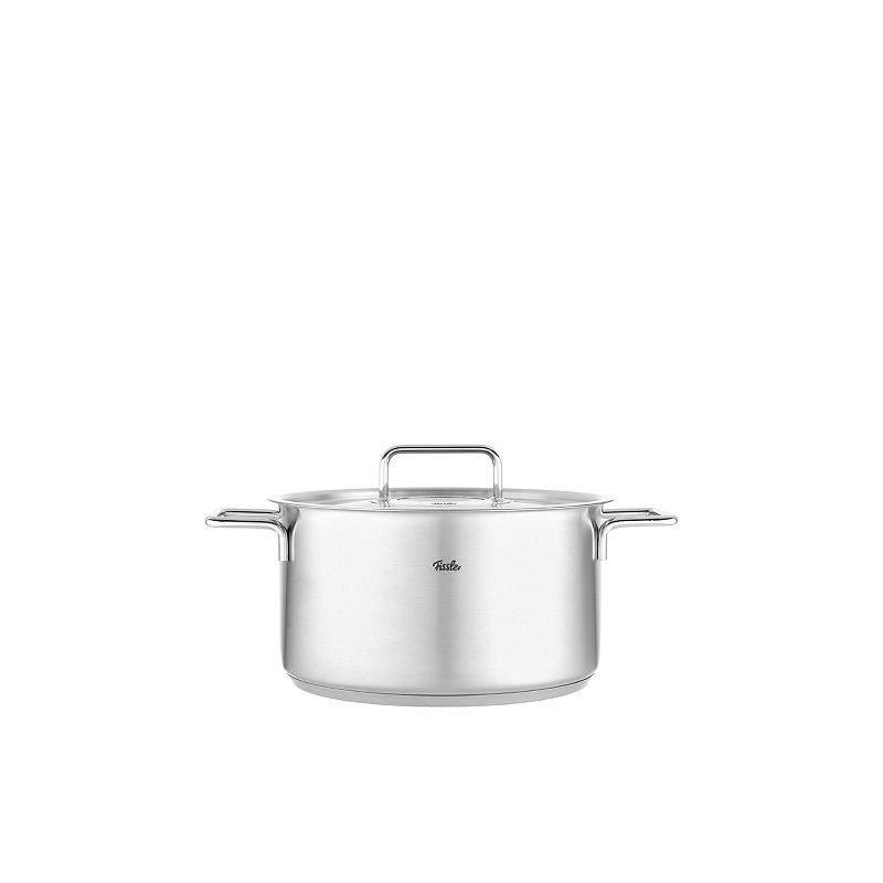 Fissler Pure Collection Stainless Steel Stock Pot with Metal Lid, 3 of 4
