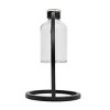 Black Metal & Glass Bud Vase by Foreside Home & Garden - 4 of 4