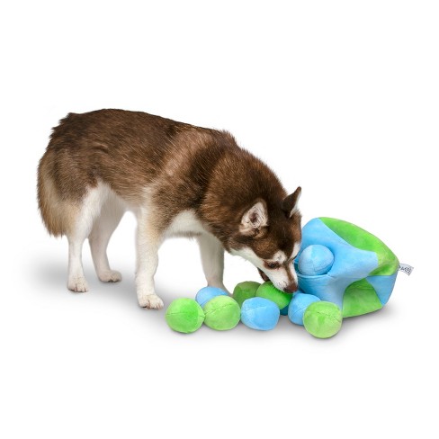 Midlee Plush Easter Egg Dog Toy With Squeaker (green)-large : Target