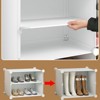 Topteng Shoe Boxes, Stackable Plastic Shoe Storage Organizers For Closet - 4 of 4