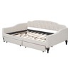 Whisen Multifunctional Full Size Daybed & Bed Frame, Sturdy Plywood, Easy Assembly for Bedroom & Living Room - 4 of 4