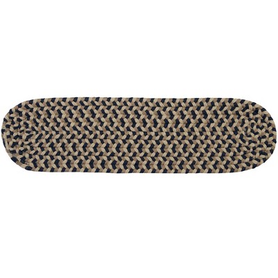 Colonial Mills Burmingham Stair Tread, Blue Crest, Set of 13