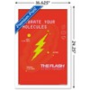 Trends International DC Comics Movie The Flash - Vibrate Your Molecules Framed Wall Poster Prints - 3 of 4