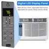 6,000 BTU Window Air Conditioner,Energy-Efficient Window AC Units Cools Up to 250 Sq. Ultra Quiet, Remote Control,for Office, Bedroom, Kitchen - 3 of 4