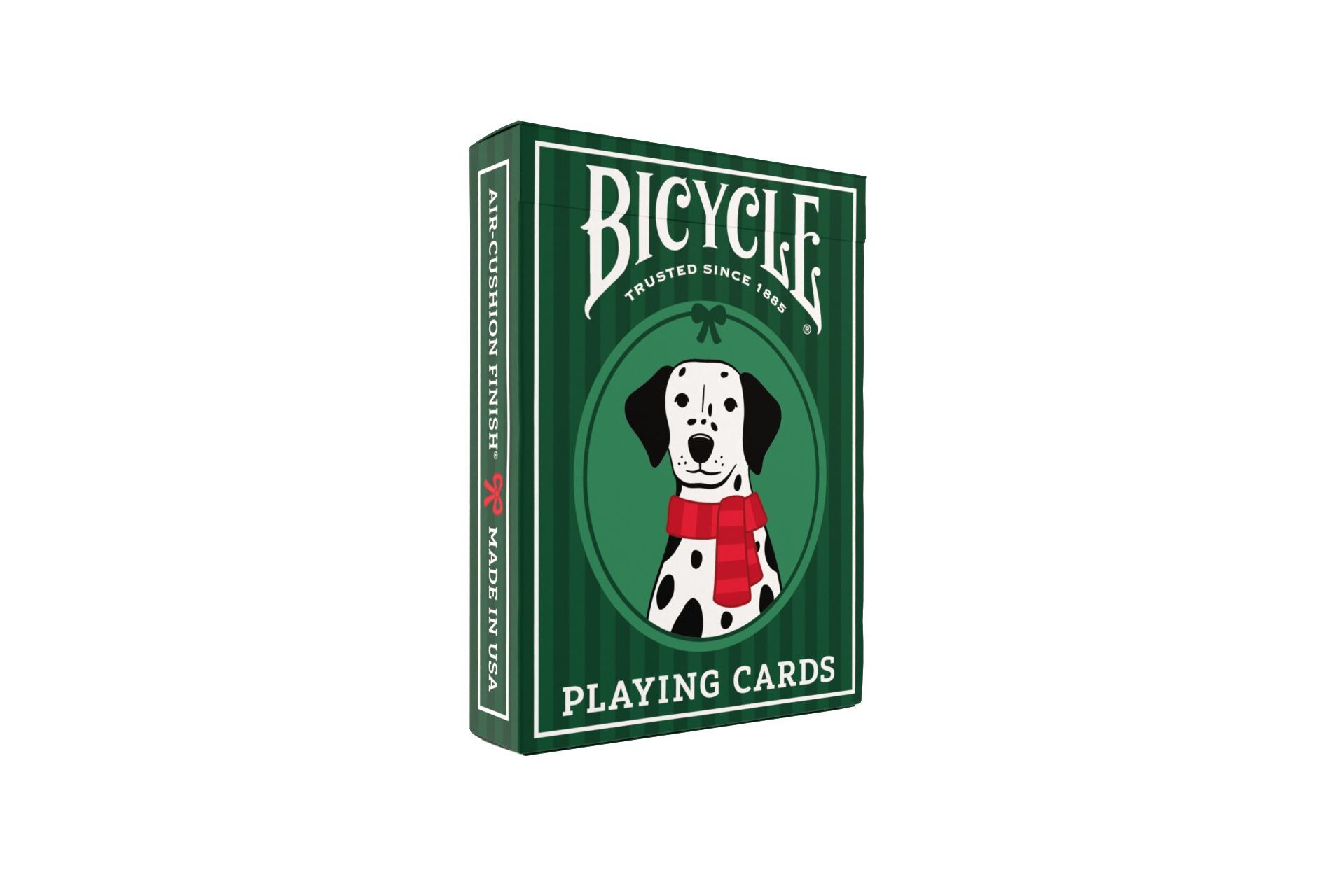 Bicycle Dalmatians Green Playing Cards