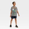 Boys' Minecraft Halloween Short Sleeve Graphic T-Shirt - Gray - 4 of 4