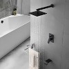 CLIHOME Wall Mounted Trim Kit Shower Faucet Set with Tub Spout with Rough in Valve Tub Shower System - 4 of 4
