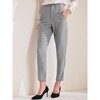 INSPIRE CHIC Women's High Waisted Pockets Business Work Office Casual Long Pants - 2 of 4