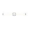 Cooper 1-Light LED Vanity Light - Brushed Nickel, Art Deco Design, 32" Wide, Dimmable - 3 of 4